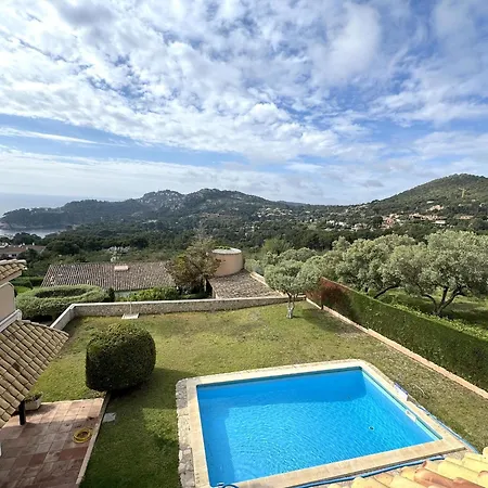 Precioso Con Vistas Al Mar Y Piscina En Aiguablava - Es-226-4 * Begur